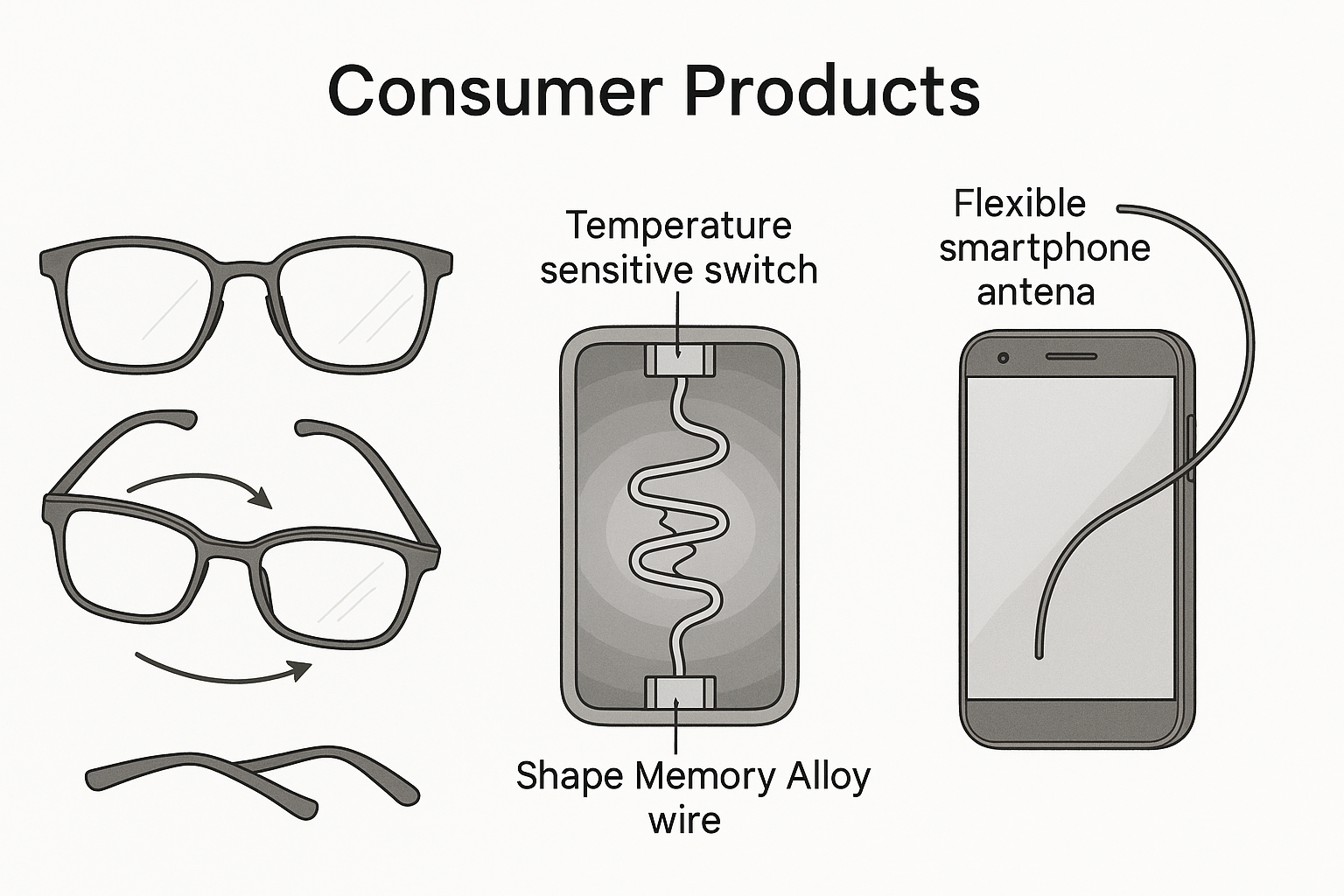 Perfect for smart eyeglass frames, micro-actuators, and compact mechanisms