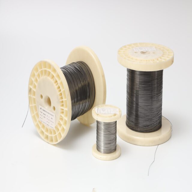 Nitinol flat wire for medical implants and superelastic applications