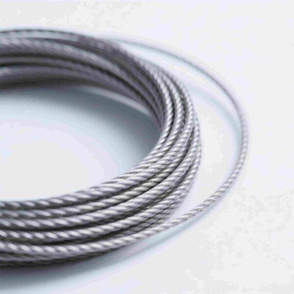 Nitinol rope properties, Nitinol cable characteristics, Flexible NiTi rope capabilities